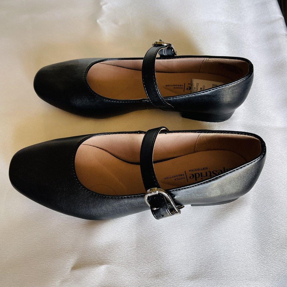 LifeStride Womens Cameo MJ Mary Jane Soft System Low Heels Black  6M New w/ Tag - Picture 4 of 10